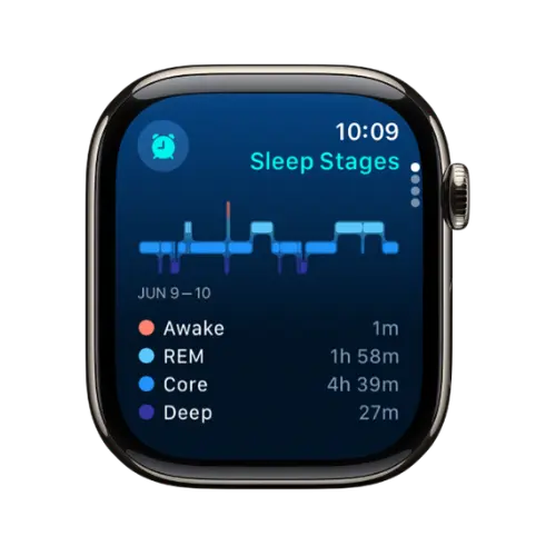 Apple watch sleep monitoring