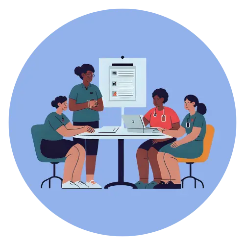 Assign Auxiliary Personnel for the CHI patients